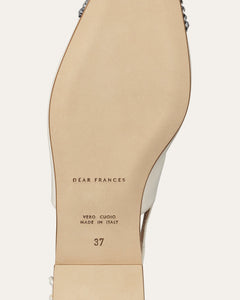 Tia Flats, Crema Crystal Tia flats dear-frances 